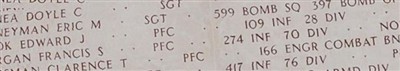 PFC John A Hruby PFC John A Hruby
