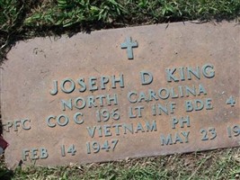 PFC Joseph Deward King PFC Joseph Deward King