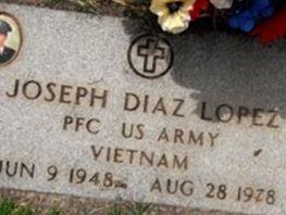 PFC Joseph Diaz Lopez