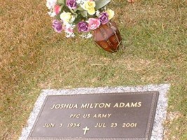 PFC Joshua Milton Adams PFC Joshua Milton Adams
