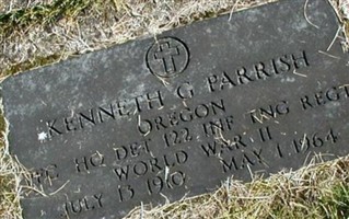 PFC Kenneth G. Parrish PFC Kenneth G. Parrish
