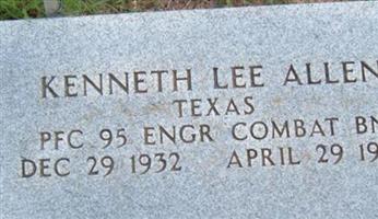 PFC Kenneth Lee Allen