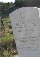 PFC Leandro Archuleta
