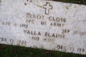 PFC Leroy Close PFC Leroy Close