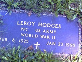 PFC Leroy Hodges PFC Leroy Hodges