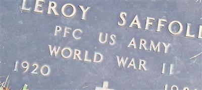 PFC Leroy Saffold