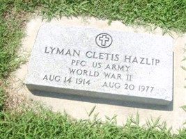 PFC Lyman Cletis Hazlip PFC Lyman Cletis Hazlip