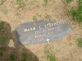 PFC Mark C Stephens PFC Mark C Stephens