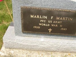 PFC Marlin F Martin PFC Marlin F Martin