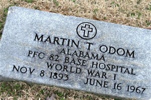 PFC Martin T. Odom