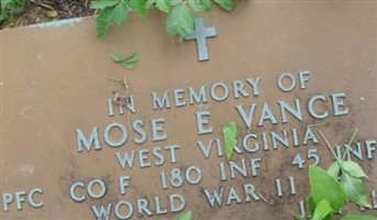 PFC Mose E. Vance