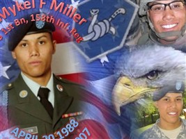 PFC Mykel F. Miller PFC Mykel F. Miller