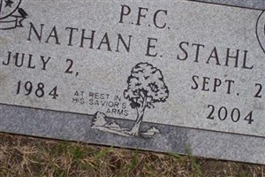 PFC Nathan Eugene Stahl PFC Nathan Eugene Stahl