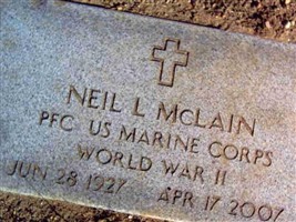 PFC Neil L McLain