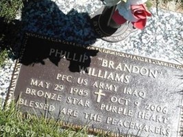 PFC Phillip Brandon Williams