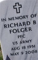 PFC Richard B Folger PFC Richard B Folger