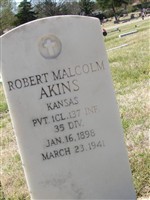 PFC Robert Malcolm Akins PFC Robert Malcolm Akins