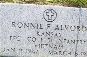 PFC Ronnie E. Alvord