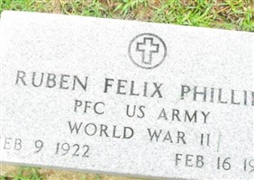 PFC Ruben Felix Phillips PFC Ruben Felix Phillips