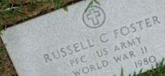 PFC Russell C Foster