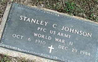 PFC Stanley C. Johnson PFC Stanley C. Johnson