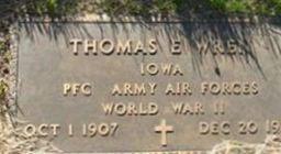 PFC Thomas E Wren