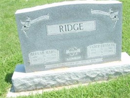 PFC Vader Francis Ridge