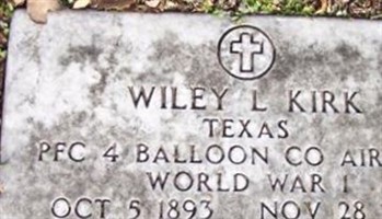 PFC Wiley Lester Kirk