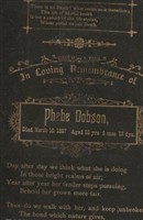 Phebe McClintock Dobson Phebe McClintock Dobson