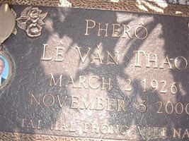 Phero Le Van Thao Phero Le Van Thao
