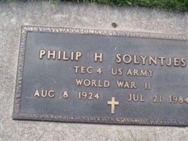 Philip H. Solyntjes Philip H. Solyntjes