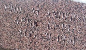 Philip M. Anderson Philip M. Anderson