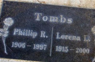 Phillip R. Tombs Phillip R. Tombs