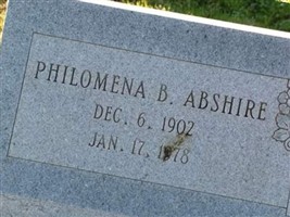 Philomena B Abshire