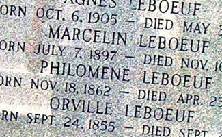 Philomene LeBOEUF Philomene LeBOEUF