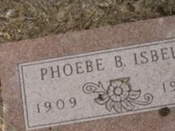 Phoebe B. Isbell Phoebe B. Isbell