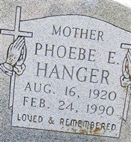Phoebe E. Hanger Phoebe E. Hanger