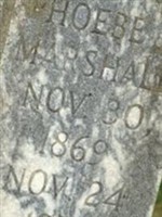 Phoebe H. Marshall Phoebe H. Marshall