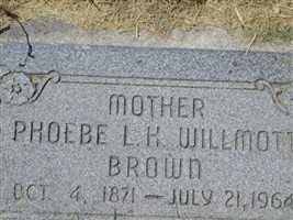 Phoebe L. H. Willimott Phoebe L. H. Willimott
