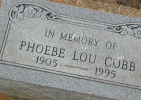 Phoebe Lou Bounds Cobb