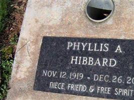 Phyllis A Hibbard