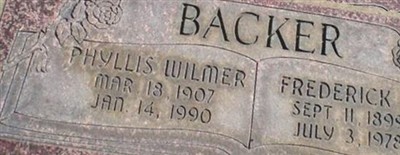 Phyllis Aulsie Backer Phyllis Aulsie Backer