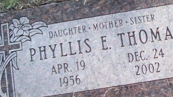 Phyllis E Thomas