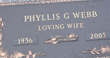 Phyllis G Webb Phyllis G Webb