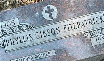 Phyllis Gibson Fitzpatrick Phyllis Gibson Fitzpatrick