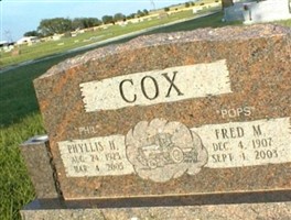 Phyllis H. Cox Phyllis H. Cox