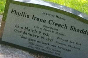 Phyllis Irene Creech Shaddox