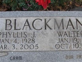Phyllis Jean "Wilson" Moss Blackman Phyllis Jean "Wilson" Moss Blackman