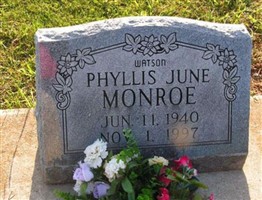 Phyllis June Watson Monroe Phyllis June Watson Monroe