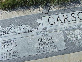 Phyllis Kay Carson Phyllis Kay Carson
